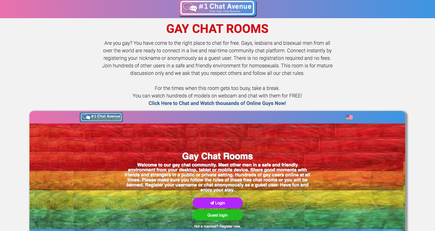 Chat Avenue Gay home