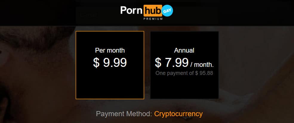 pornhub premium gay price